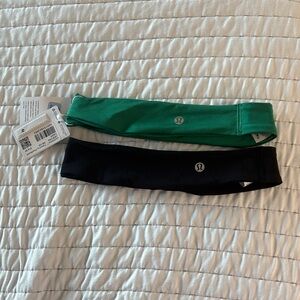 lululemon athletica Green and Black Headbands